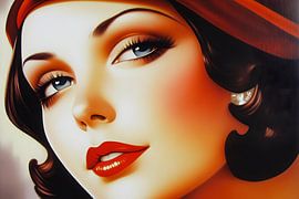 Regard séducteur sous le chapeau sur Skyfall