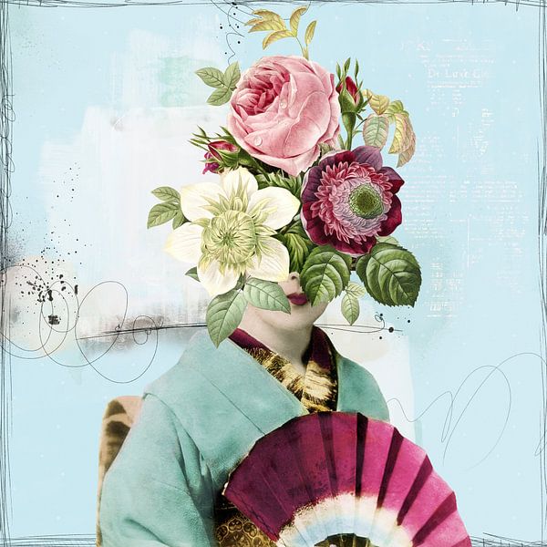 Floral Geisha par Marja van den Hurk