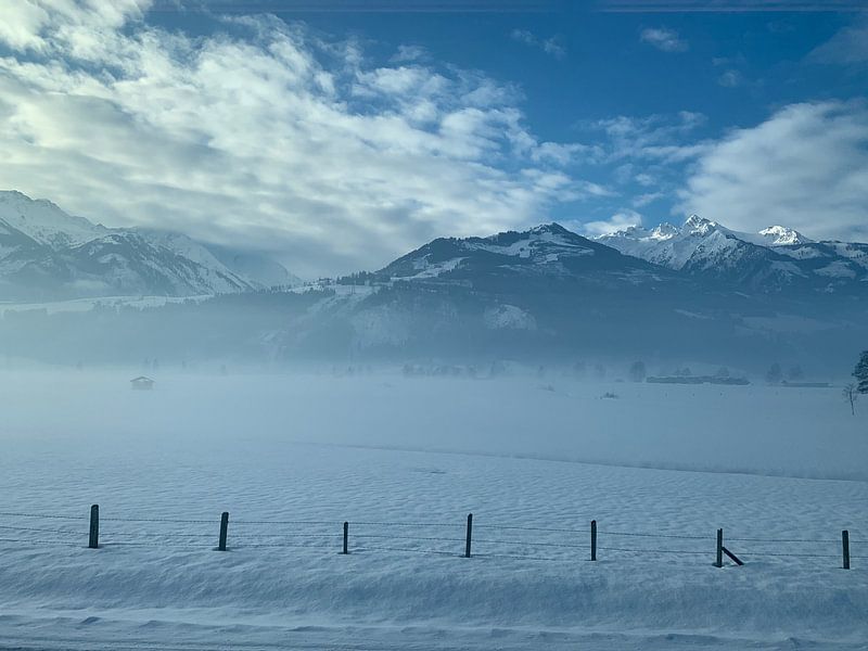 Snow mountain by Jip ter Horst