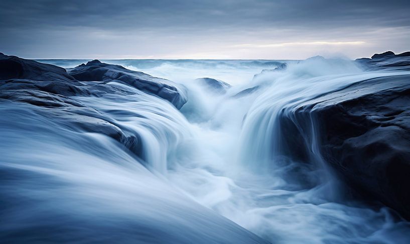 Wellen von fernlichtsicht