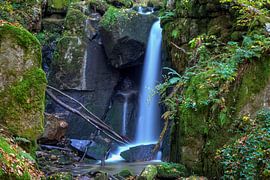 Chute d'eau dans les gorges de l'Albtal sur Dieter Fischer