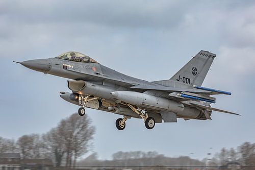 Koninklijke Luchtmacht F-16 Fighting Falcon (J-001).