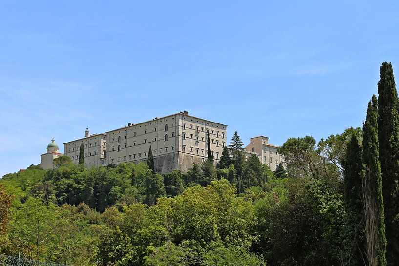 Abdij van Monte Cassino, Italië van Jeroen Koppes
