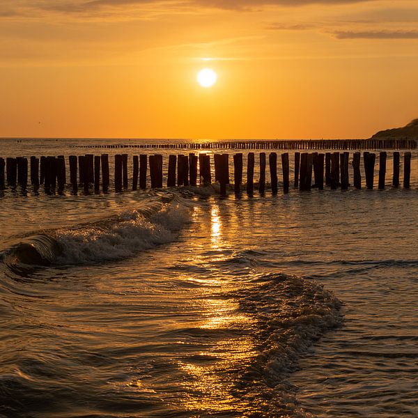 Coucher de soleil d'été par StrandArt.nl