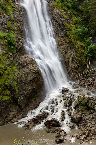 Watervallen van de Kitzlochklamm in Taxenbach, Oostenrijk