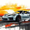 Porsche 911 GT3 RS - Tinte aus Geschwindigkeit und Geist von MIROKKU
