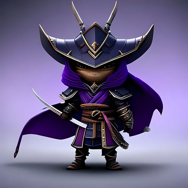 Samurai-Krieger von San Creative