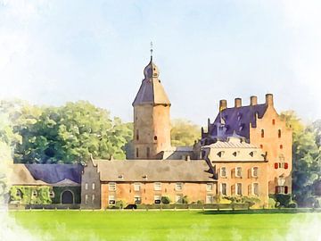 Château Rechteren, Dalfsen, Overijssel. sur Danny de Klerk
