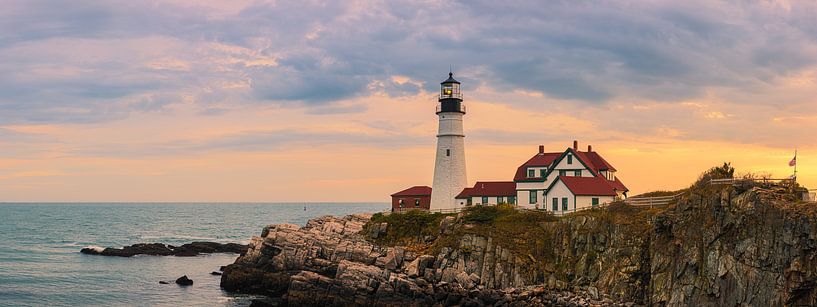 Portland-Scheinwerfer, Maine von Henk Meijer Photography