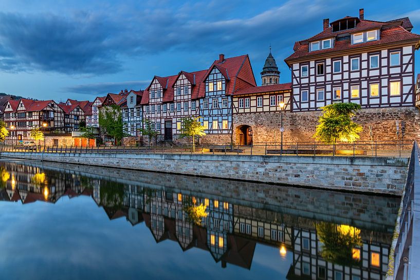 Hannoversch Münden am Abend, Deutschland von Adelheid Smitt