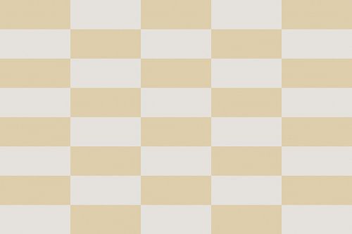 Schaakbordpatroon. Moderne abstracte minimalistische geometrische vormen in geel en wit 11