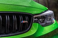 BMW M4 in de regen