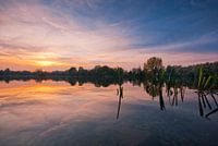 See im Sonnenuntergang