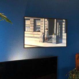 Photo de nos clients: Summertime, Edward Hopper, sur toile