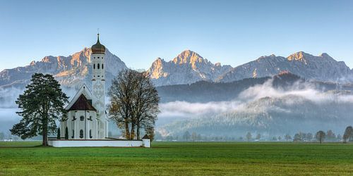 St. Coloman in the Allgäu in autumn