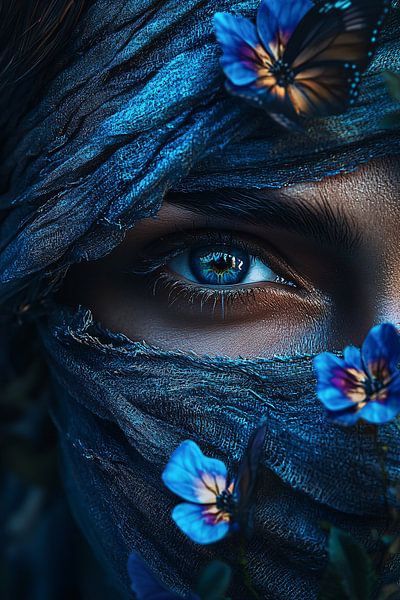 Mystic eye and butterflies by Imperial Art House