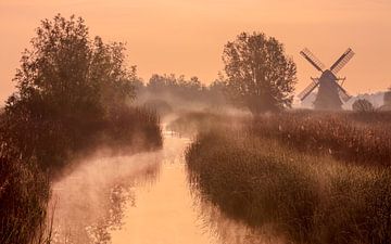 Noordermolen Noorddijk Groningen van Marga Vroom