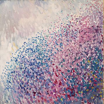Modern Impressionisme | Spectrum Cascade van Abstract Schilderij