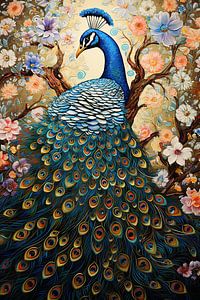 Anmutiger Pfau