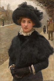 De ochtendwandeling, George Clausen