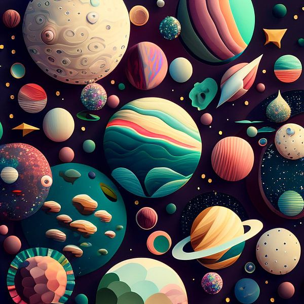 Skurrile Welten von Vythryd Arts