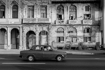 Straatbeeld in Cuba van Elyse Madlener