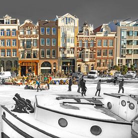 Amsterdam in winter von Dalex Photography