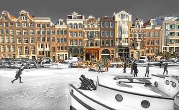 Amsterdam   en hiver