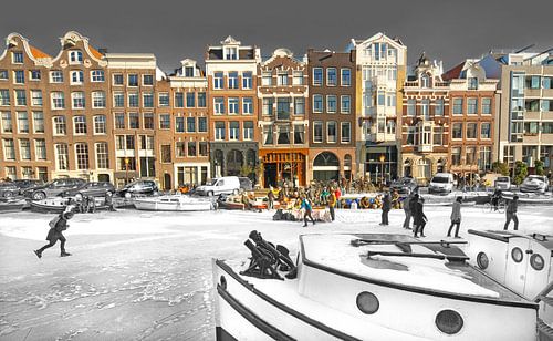 Amsterdam in winter