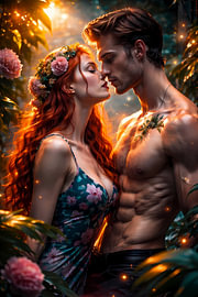 Romance in the woods
