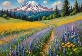 Paysage du Mont Rainier