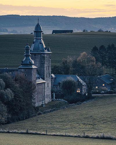 Zonsopkomst bij Kasteel Beusdael