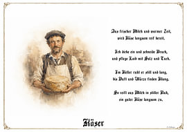 Cheesemakers – Guild portrait with a poem by Marcus Achberger