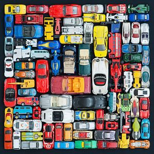 Sammlung von Spielzeugautos von Floris Kok