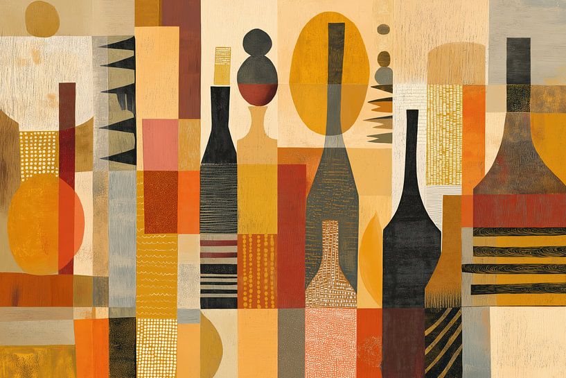 Africa abstract 7 by Bert Nijholt