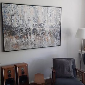 Customer photo: Powerful Landscape by Christian Carrette, on canvas