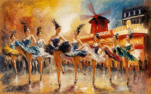 Cancan Tänzerinnen