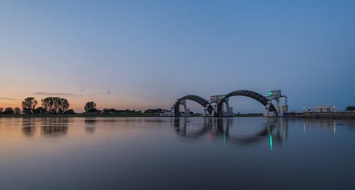 Hoogwater stuwcomplex Amerongen