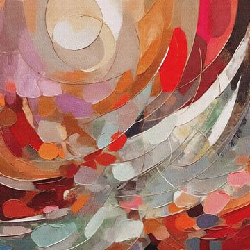 Abstract kleurrijk - Joy van Gisela- Art for You