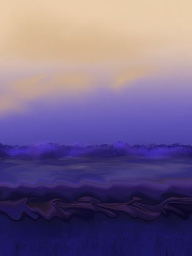 Deep blue by ArtFlow by Katharina Holmburger