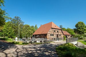 Die historische Wassermühle in Kuchelmiß