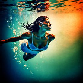 Submerged Serenity by Art to make a house your home