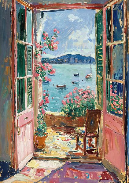 Henri Matisse inspiriert Open Window von Niklas Maximilian