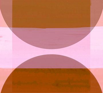 Abstracte Bauhaus-vormen van Abstrakt Art