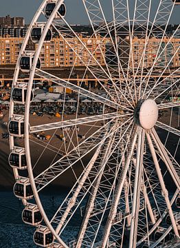Das Riesenrad des Scheveninger Piers von Collin Arts