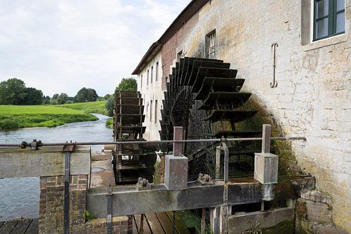 Watermolen aan de Geul in Gulpen, Noord-Limburg