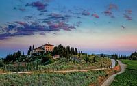 Tuscan sunset Italy