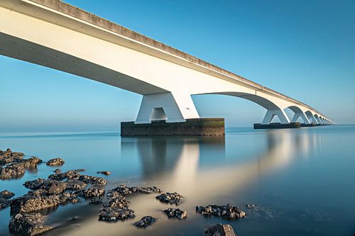 Lange sluitertijd aan de Zeelandbrug