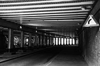Rail Tunnel Amsterdam Central Station.
