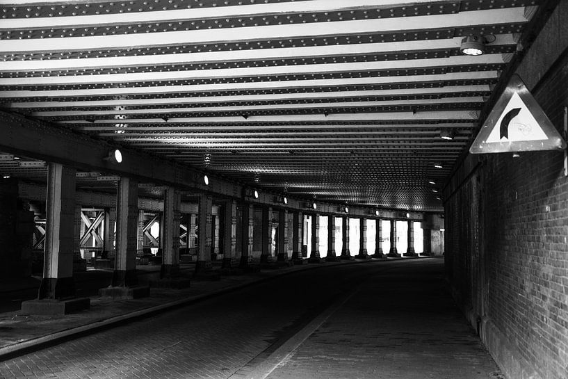 Rail Tunnel Amsterdam Central Station. by Zaankanteropavontuur